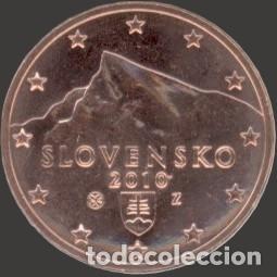 Euros: Slovakia 2 Cent 2010 Uncirculated UNC