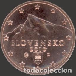 Euros: Slovakia 5 Cent 2010 Uncirculated UNC