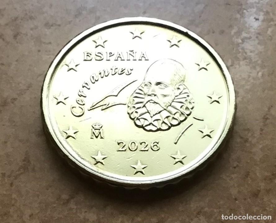 Euros: 10 c&eacute;ntimos de euro de Espa&ntilde;a. A&ntilde;o 2026