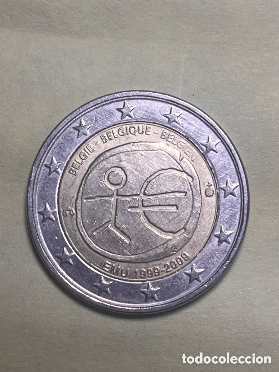 Euros: 2 euros 2009 EMU B&eacute;lgica | Moneda Conmemorativa