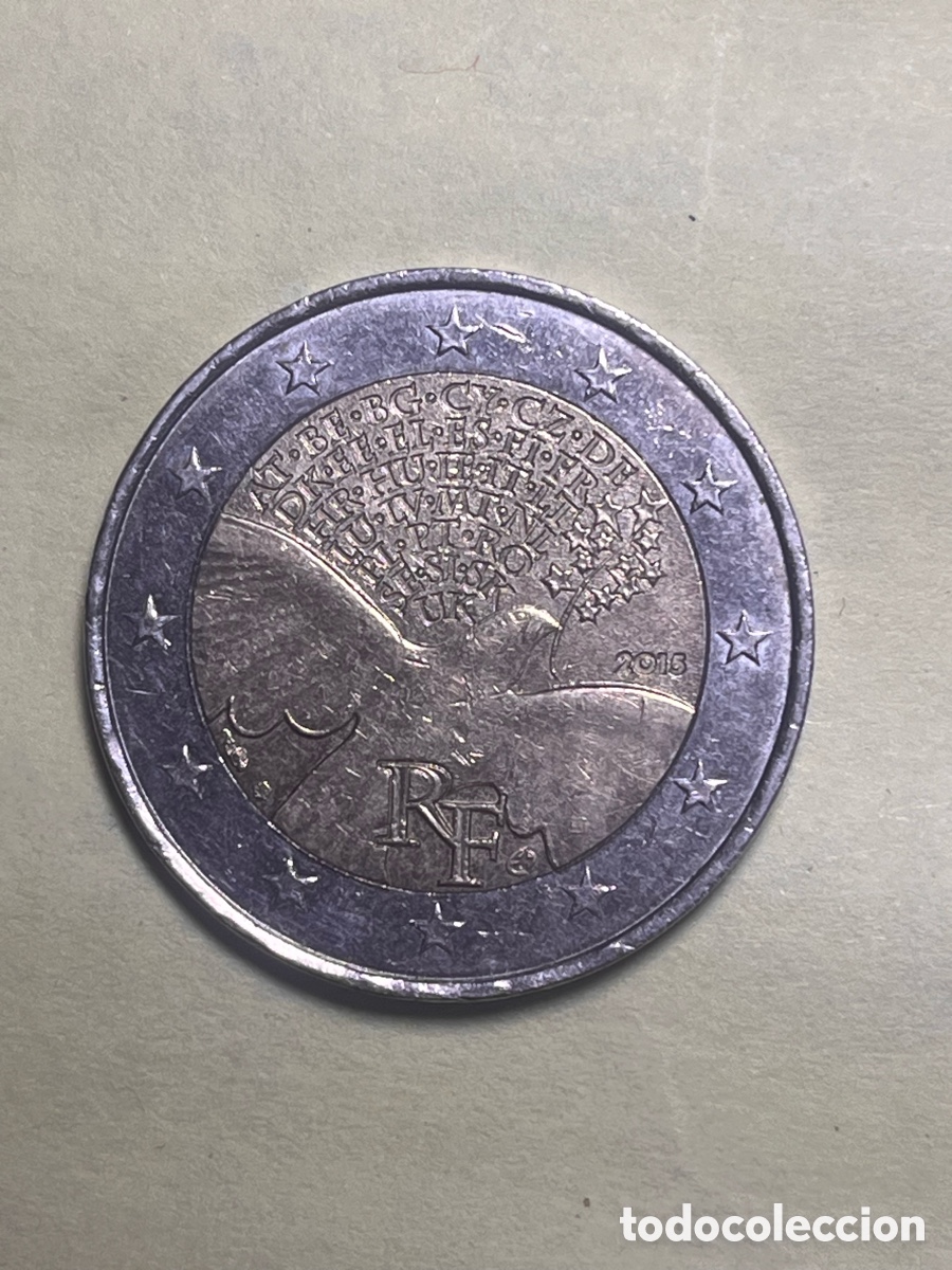Euros: 2 euros 2015 Paz Francia | Moneda Conmemorativa