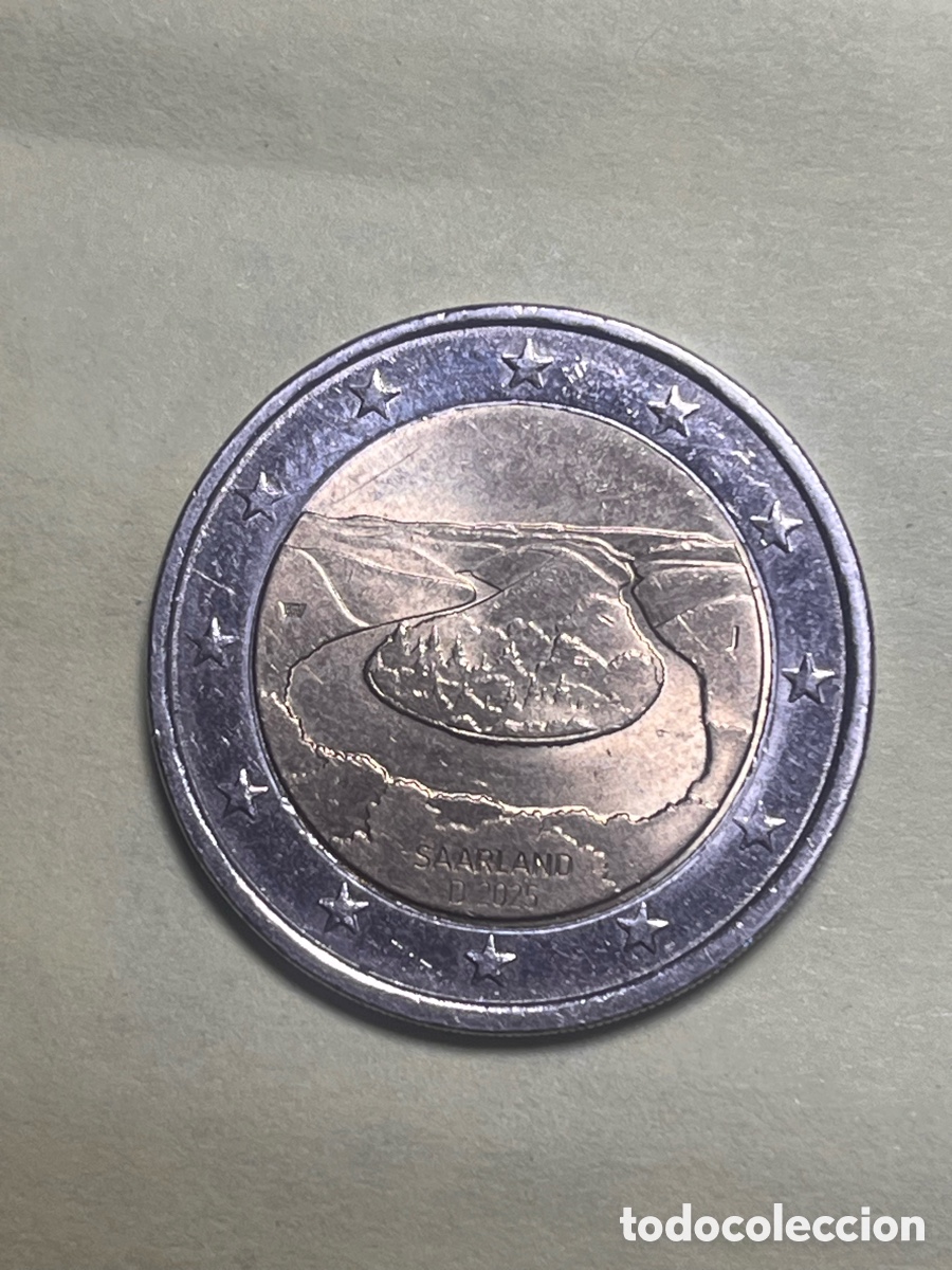 Euros: 2 euros Saarland J Alemania 2025 | Moneda Conmemorativa