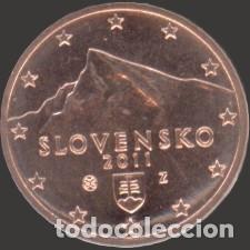 Euros: Slovakia 2 Cent 2011 Uncirculated UNC