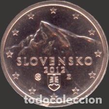 Euros: Slovakia 2 Cent 2012 Uncirculated UNC