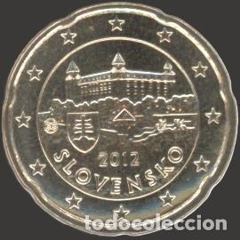 Euros: Slovakia 20 Cent 2012 Uncirculated UNC