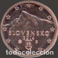Euros: Slovakia 1 Cent 2014 Uncirculated UNC