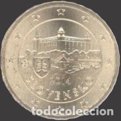 Euros: Slovakia 10 Cent 2014 Uncirculated UNC