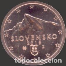 Euros: Slovakia 2 Cent 2015 Uncirculated UNC