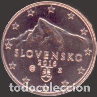Euros: Slovakia 1 Cent 2016 Uncirculated UNC