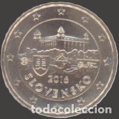 Euros: Slovakia 10 Cent 2016 Uncirculated UNC
