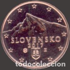 Euros: Slovakia 2 Cent 2017 Uncirculated UNC