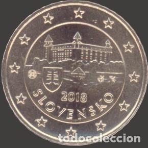 Euros: Slovakia 50 Cent 2018 Uncirculated UNC