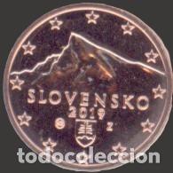 Euros: Slovakia 1 Cent 2019 Uncirculated UNC