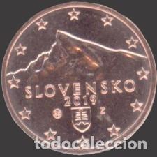 Euros: Slovakia 2 Cent 2019 Uncirculated UNC