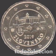 Euros: Slovakia 10 Cent 2019 Uncirculated UNC