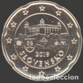 Euros: Slovakia 20 Cent 2019 Uncirculated UNC