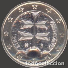Euros: Slovakia 1 Euro 2019 Uncirculated UNC