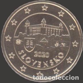 Euros: Slovakia 50 Cent 2020 Uncirculated UNC