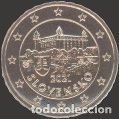 Euros: Slovakia 10 Cent 2021 Uncirculated UNC