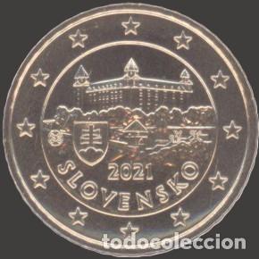 Euros: Slovakia 50 Cent 2021 Uncirculated UNC