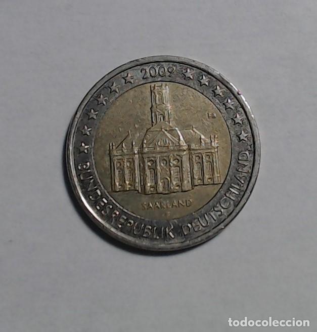 Euros: MONEDA DE ALEMANIA 2009 - 2 EURO CONMEMORATIVA - CECA F - CASTILLO DE SAARLAND