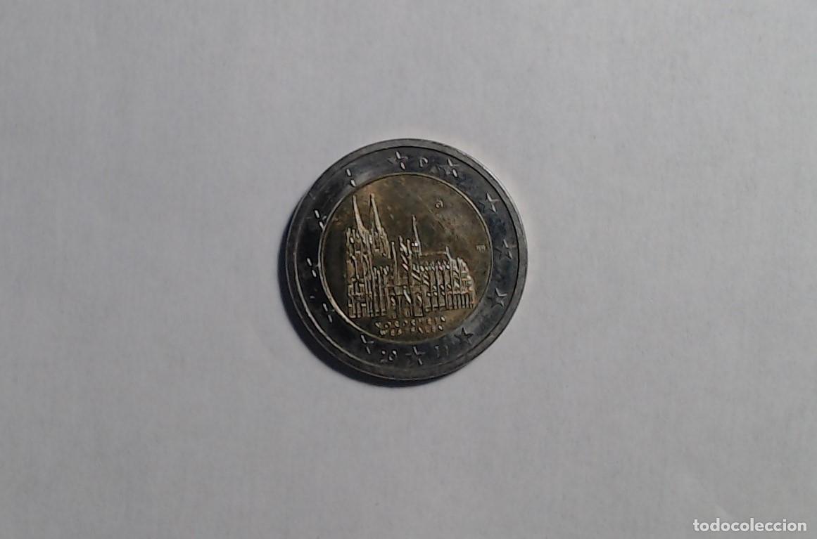 Euros: MONEDA ALEMANIA 2011 CECA G 2 EURO . CONM CATEDRAL DE COLONIA