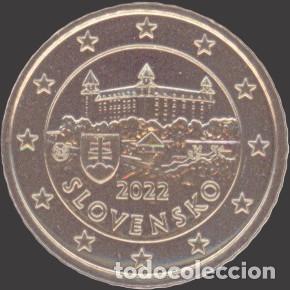 Euros: Slovakia 50 Cent 2022 Uncirculated UNC