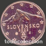Euros: Slovakia 1 Cent 2023 Uncirculated UNC