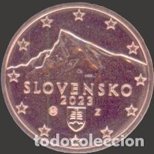 Euros: Slovakia 2 Cent 2023 Uncirculated UNC