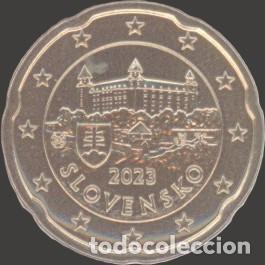 Euros: Slovakia 20 Cent 2023 Uncirculated UNC