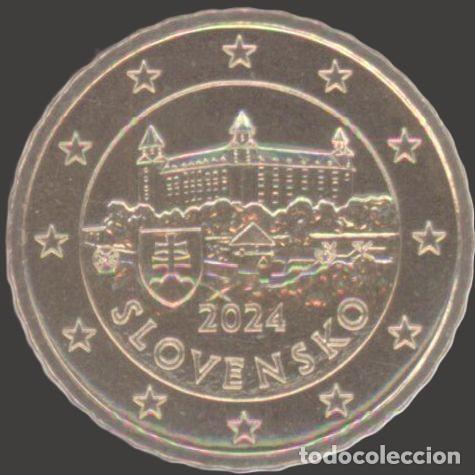 Euros: Slovakia 10 Cent 2024 Uncirculated UNC