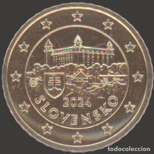 Euros: Slovakia 50 Cent 2024 Uncirculated UNC