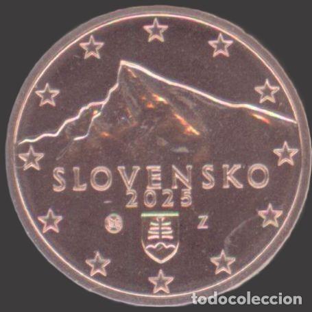 Euros: Slovakia 2 Cent 2025 Uncirculated UNC