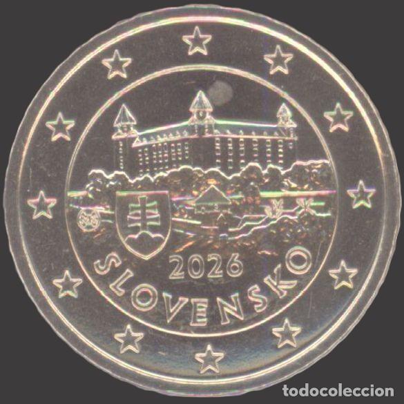 Euros: Slovakia 50 Cent 2026 Uncirculated UNC