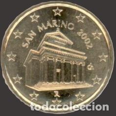 Euros: San Marino 10 cent 2002 Uncirculated UNC