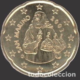 Euros: San Marino 20 cent 2003 Uncirculated UNC