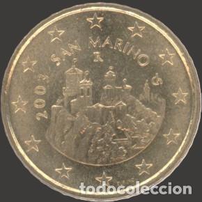 Euros: San Marino 50 cent 2003 Uncirculated UNC