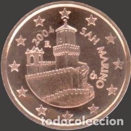 Euros: San Marino 5 cent 2004 Uncirculated UNC