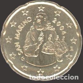 Euros: San Marino 20 cent 2004 Uncirculated UNC