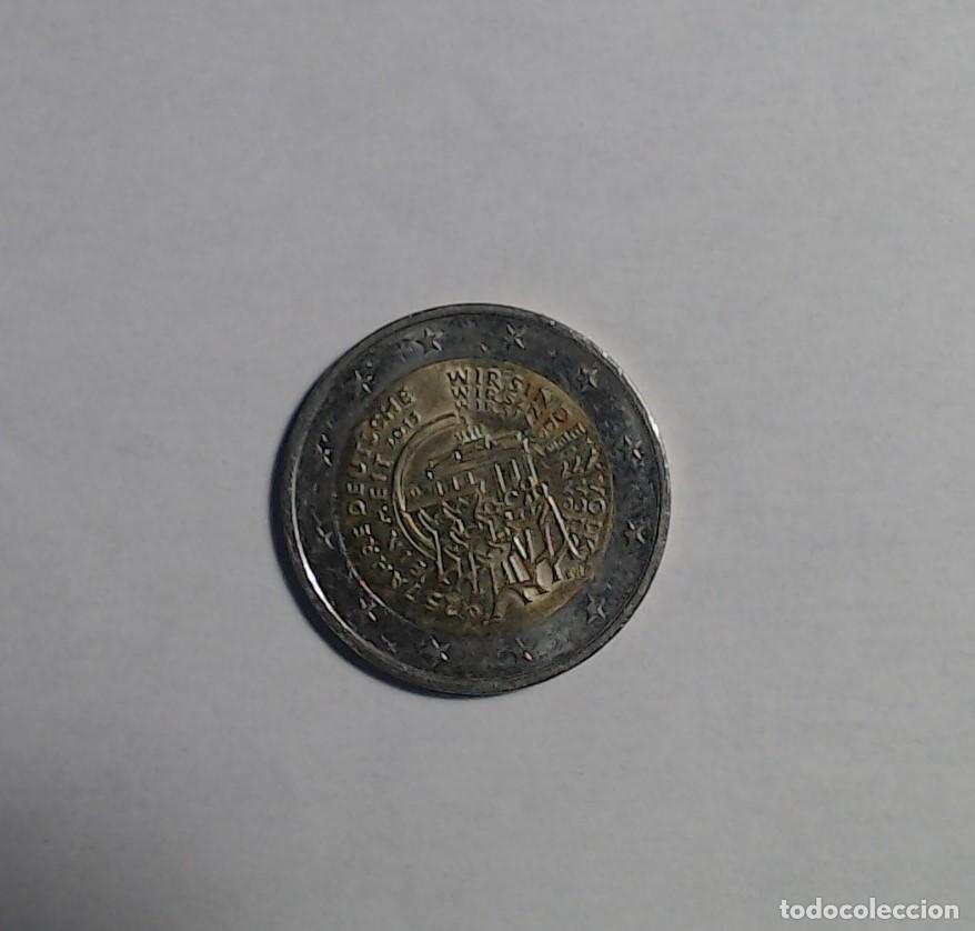 Euros: MONEDA ALEMANIA 2 EURO 2015 CONM. 25 A&Ntilde;OS UNIFICACION ALEMANIA . CECA D