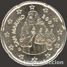 Euros: San Marino 20 cent 2007 Uncirculated UNC