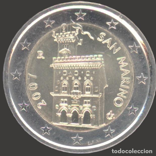 Euros: San Marino 2 Euro 2007 Uncirculated UNC