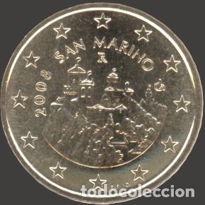 Euros: San Marino 50 cent 2008 Uncirculated UNC
