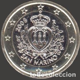 Euros: San Marino 1 Euro 2008 Uncirculated UNC