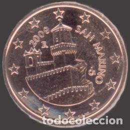 Euros: San Marino 5 cent 2009 Uncirculated UNC
