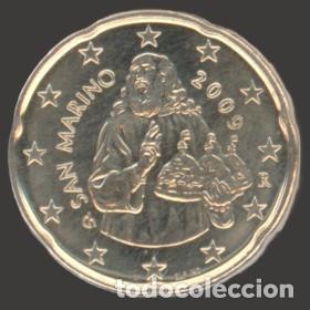 Euros: San Marino 20 cent 2009 Uncirculated UNC