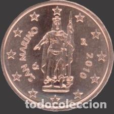 Euros: San Marino 2 cent 2010 Uncirculated UNC