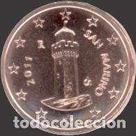 Euros: San Marino 1 cent 2011 Uncirculated UNC