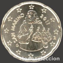 Euros: San Marino 20 cent 2011 Uncirculated UNC