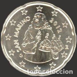 Euros: San Marino 20 Cent 2012 Uncirculated UNC